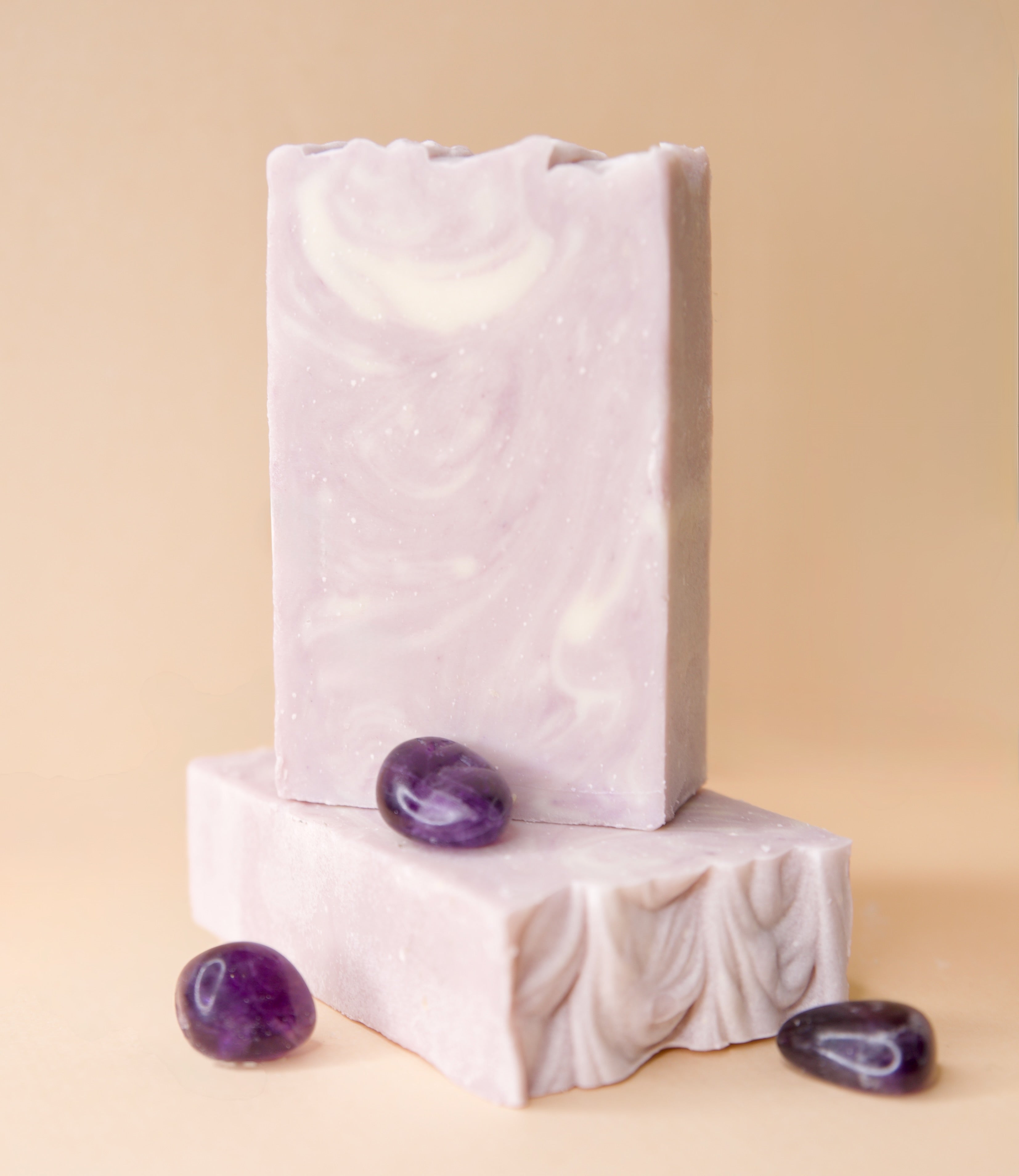 Amethyst Refill soap bar (no crystal) 5.5 oz