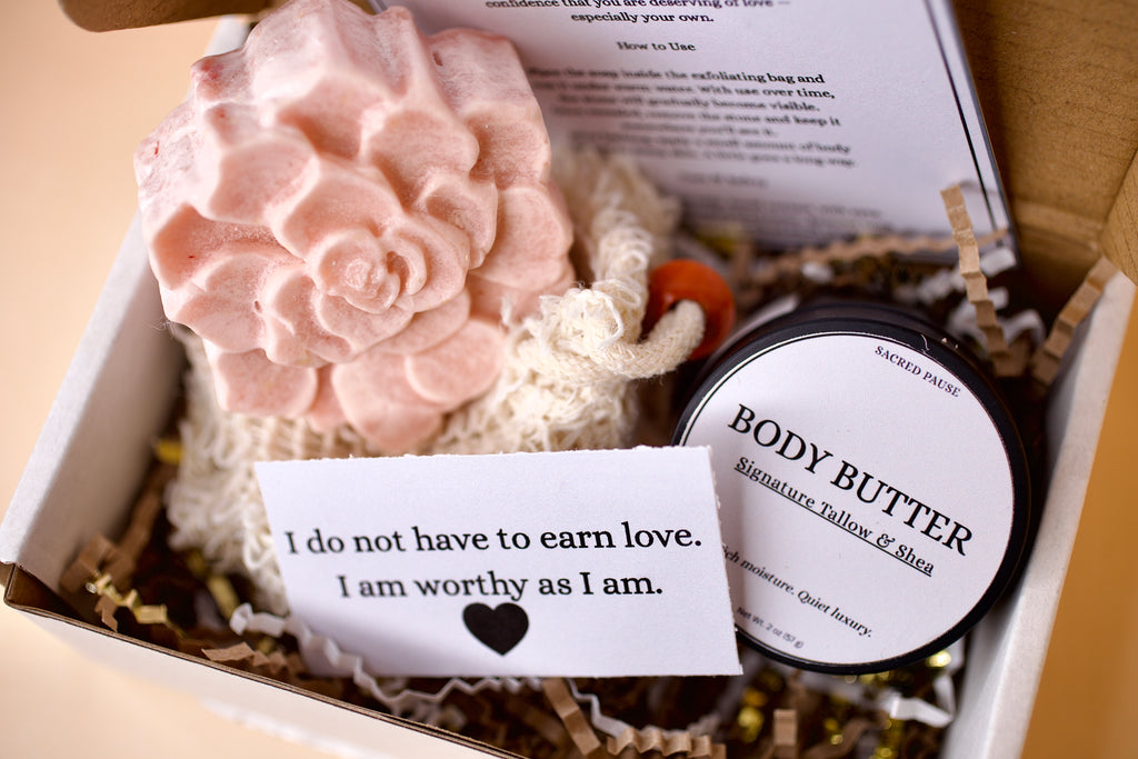 Rose Quartz Self Care Kit – Softening Into Self-Worth